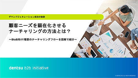 顧客ニーズを顕在化させるナーチャリングの方法とは?